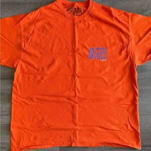 Travis Scott Astroworld MSG Tour Orange T-Shirt